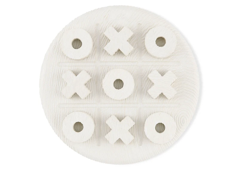 XO Tic Tac Toe Game White
