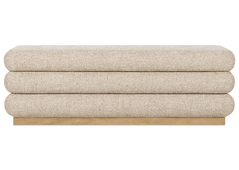 Deacon Storage Bench -Coy Truffle