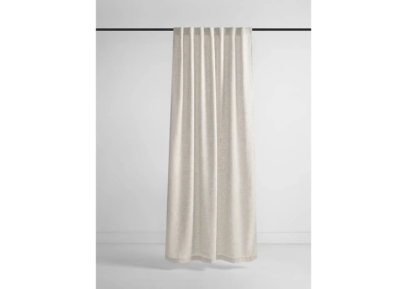 Dominic Curtain 96 Ivory/Ash