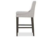 Murdoch Counter Stool -Cyrilo Slvr/Mink