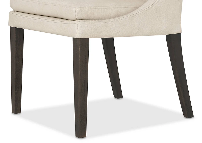 Maurizio Lthr Dining Chair -Torino Dune