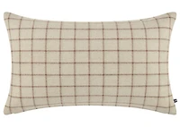 Charlton Plaid Pillow 14x24 Sand