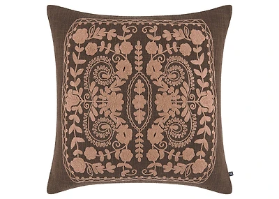 Isadora Pillow 20x20 Brown/Tan