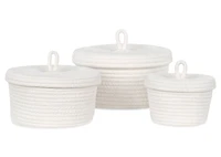 Icaria Basket Large Ivory