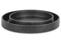 Tessa Round Tray Small Black