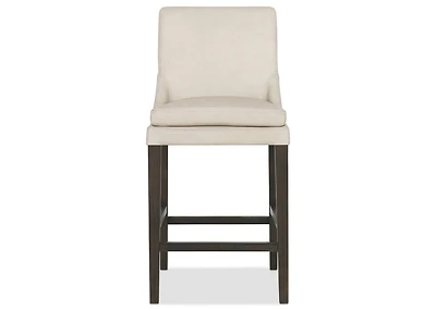 Maurizio Lthr Counter Stool -Torino Dune