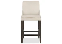 Maurizio Lthr Counter Stool -Torino Dune