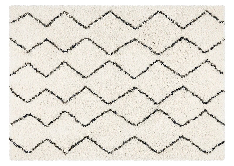 Sloane Rug 63x90 Ivory/Black