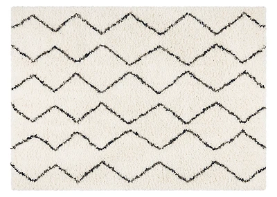 Sloane Rug 63x90 Ivory/Black