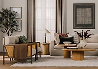 Harlow Armchair -Rale Oatmeal