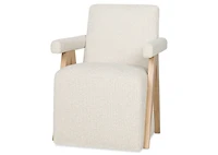 Hayward Host Chair -Gower Linen
