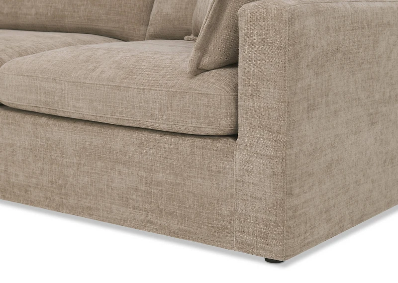 Eloise Sectional LCF -Nile Mushroom