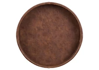 Tessa Round Tray Small Cognac