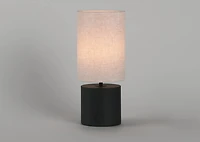 Zuma Portable LED Table Lamp Black