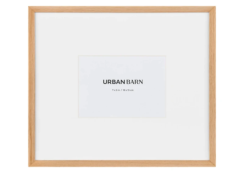 Russo Gallery Frame 5x7 Oak
