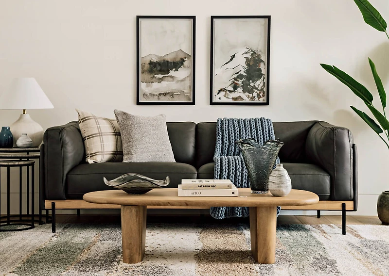 Vincent Leather Sofa -Kai Sedona