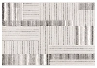Isaac Rug 63x91 Ivory/Grey