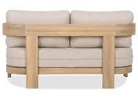 Tonga Outdoor Loveseat -Elio Oyster