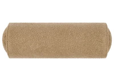 Evia Boucle Bolster Pillow Fawn