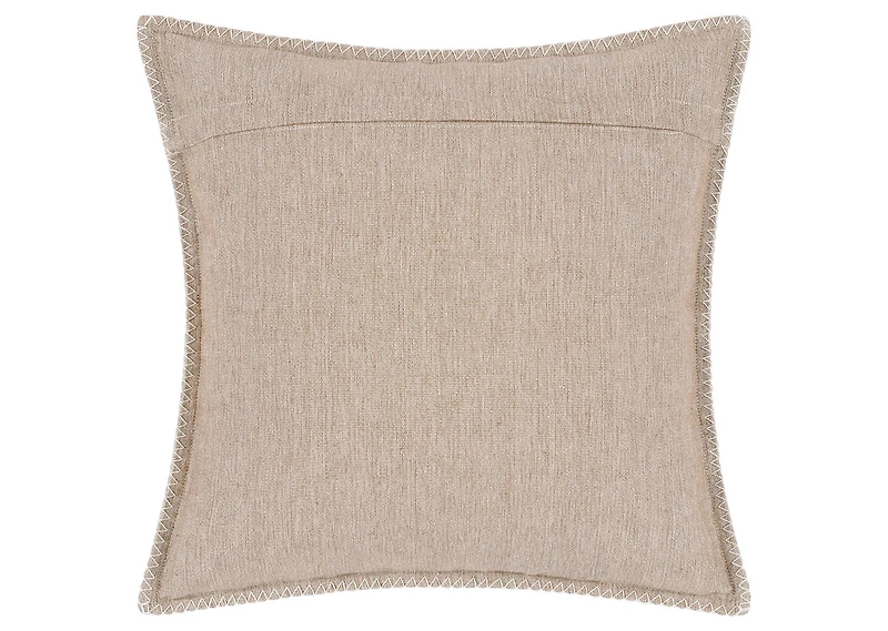 Aria Cotton Pillow 20x20 Mushroom