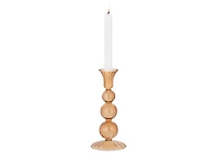 Betty Candle Holder Medium Amber