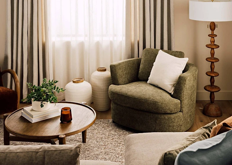 Harriet Armchair -Bre Olive