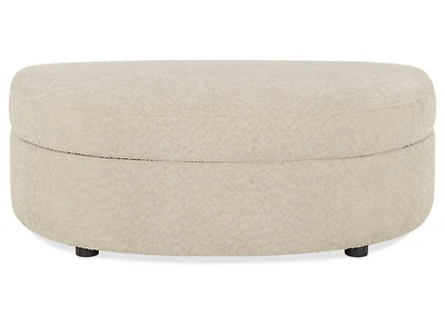 Alma Storage Ottoman -Cali Taupe