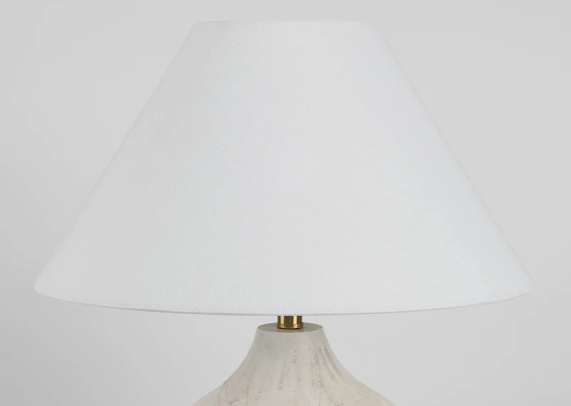 Darla Table Lamp White
