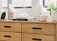 Knot Glass Decor Cream