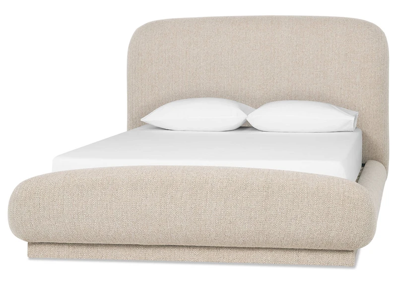 Alvarez Bed -Bina Sand, QUEEN
