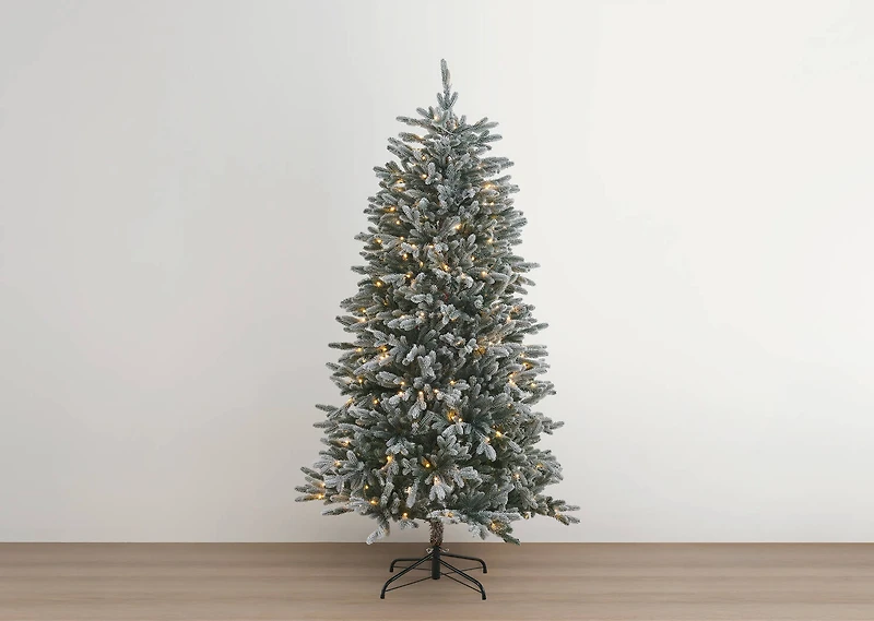 Cascade Tree 6' Pre-Lit Flocked