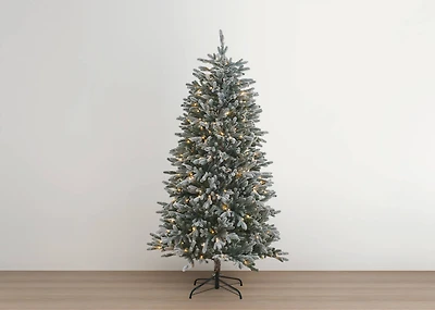 Cascade Tree 6' Pre-Lit Flocked