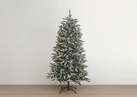 Cascade Tree 6' Pre-Lit Flocked