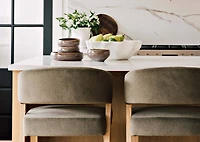 Tusket 16 piece Dish Set Brown