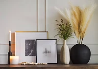 Claret Candle Holder Aged Bronze