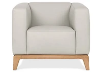 Cowan Leather Armchair -Vana Mist