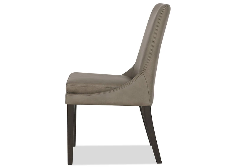 Maurizio Lthr Dining Chair -Torino Mocha