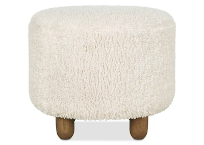 Gloria Ottoman -Burke Natural