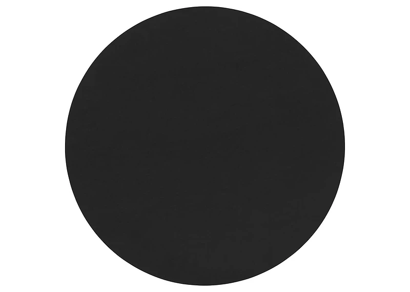 Tenly Round Placemat Black