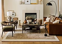 Heritage Rug 96x120 Ivory/Natural