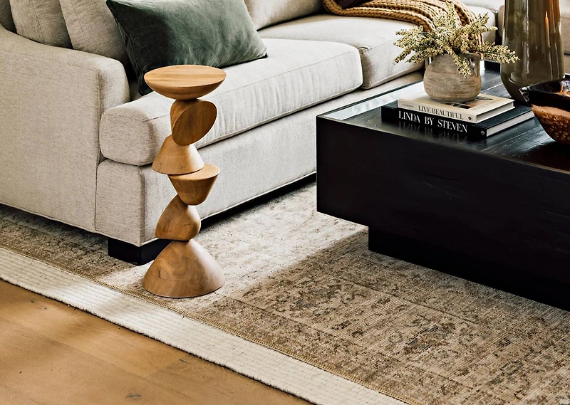 Heritage Rug 96x120 Ivory/Natural