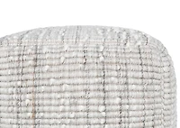 Casis Pouf Grey/Ivory