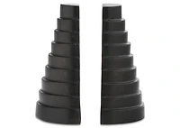 Althia Bookend Set Bronze