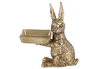 Baylen Bunny Holder Antique Brass