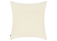 Zeb Cotton Pillow 20x20 Ivory/Brown