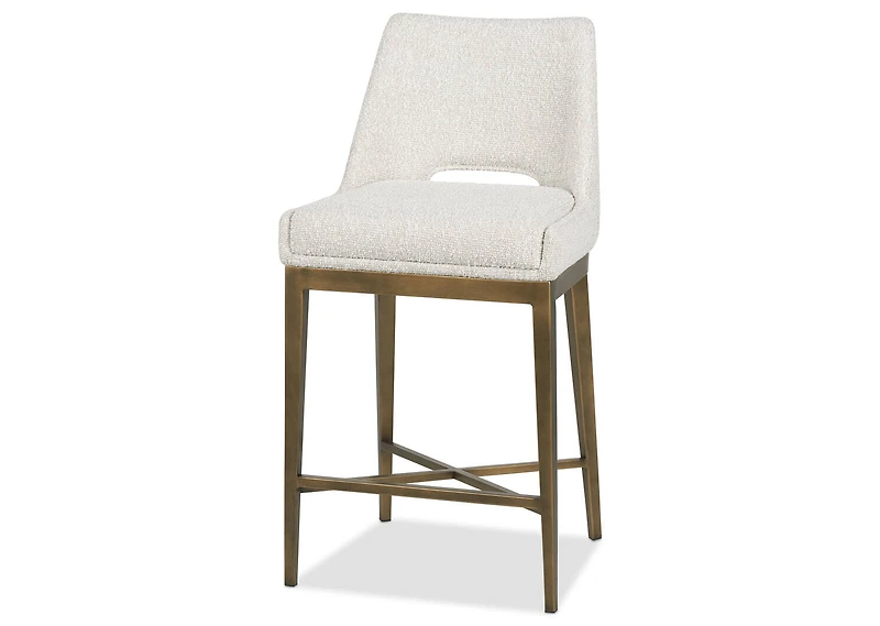 Alba Counter Stool -York Platinum