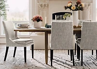 Murdoch Dining Chair -Luly Pepper/Mink