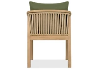 Tulum Outdoor Dining Chair -Green