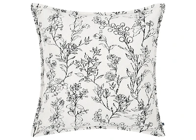 Taisie Botanical Pillow 20x20 Iv/Blac