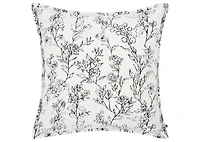 Taisie Botanical Pillow 20x20 Iv/Blac